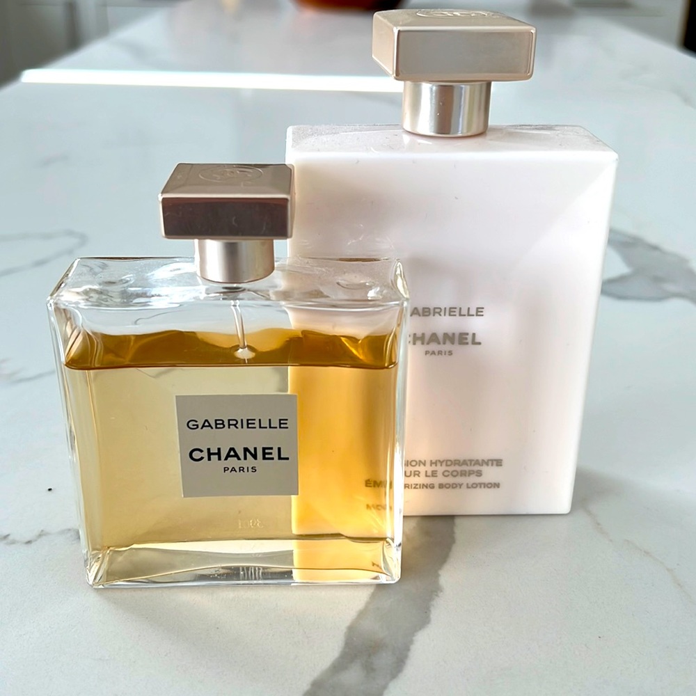 Chanel Gabrielle and lotion 3.5 oz